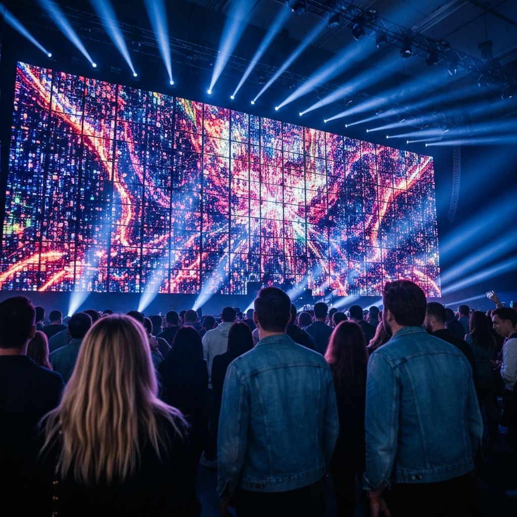 LED video wall rental