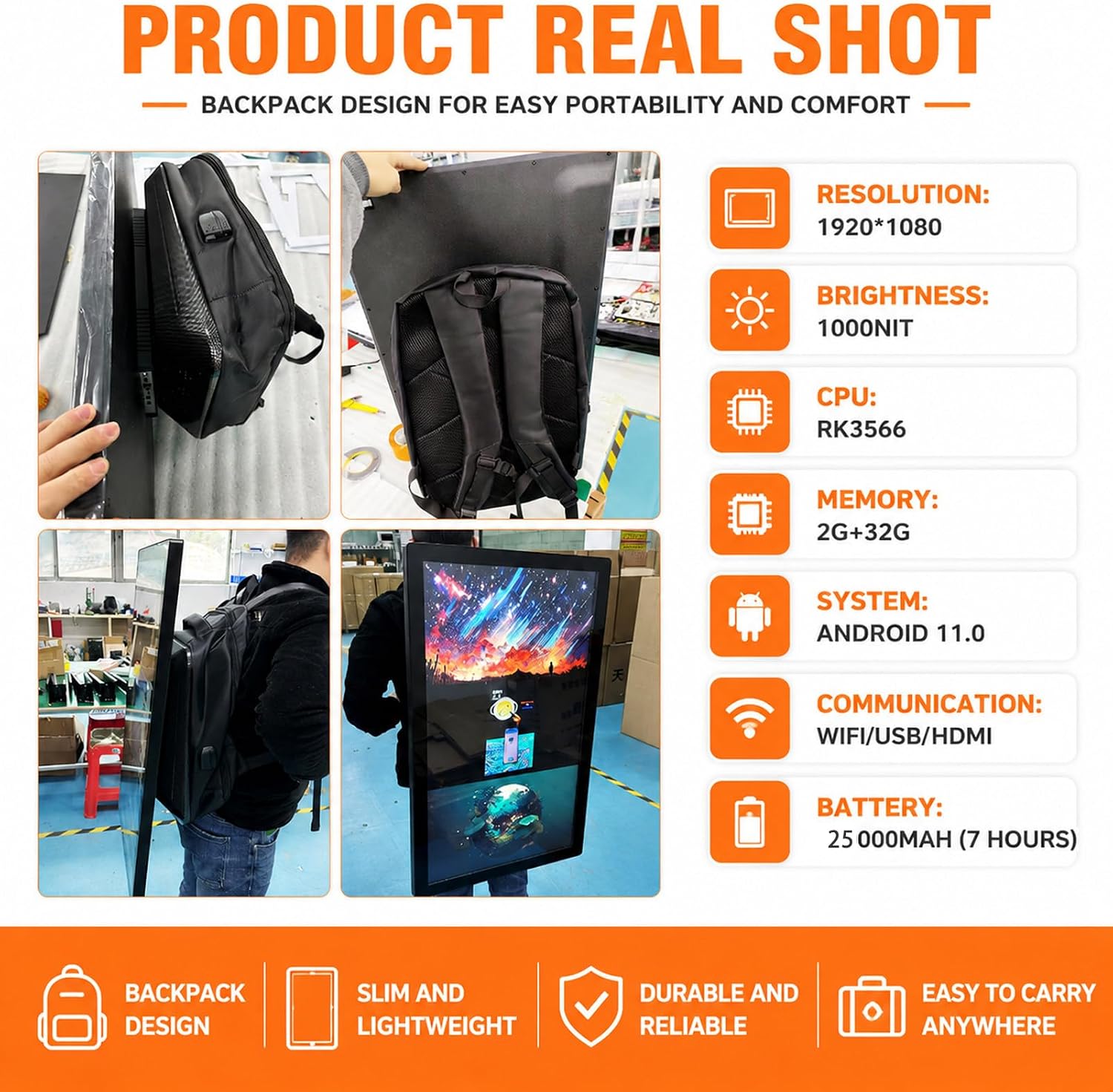 Digital Signage Backpack thumbnail 3
