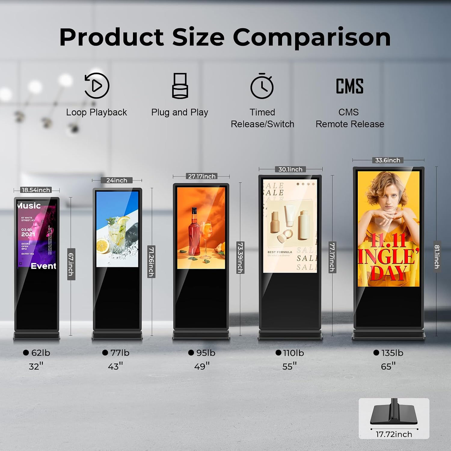 Digital Signage Kiosk — 43" thumbnail 2